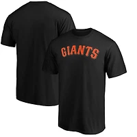 Men's  Black San Francisco Giants Official Wordmark T-Shirt