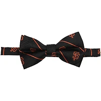 Men's Black San Francisco Giants Oxford Bow Tie