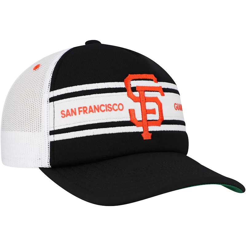 Men's   Black San Francisco Giants Sideline Trucker Adjustable Hat