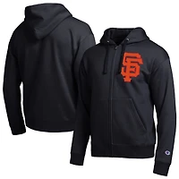 Men's Champion Black San Francisco Giants All-Star Full-Zip Hoodie