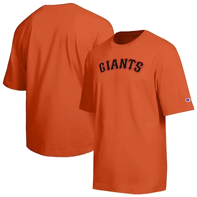 T-shirt homme Champion Orange San Francisco Giants All Star Chenille Wordmark