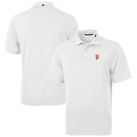 Polo blanc Pique recyclé Virtue Eco des Giants de San Francisco pour homme, Cutter & Buck