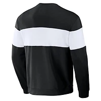 Men's Darius Rucker Collection by Fanatics Black San Francisco Giants Stripe Pullover Sweatshirt