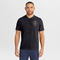Collection Darius Rucker pour homme par Fanatics - T-shirt Henley noir délavé des Giants de San Francisco