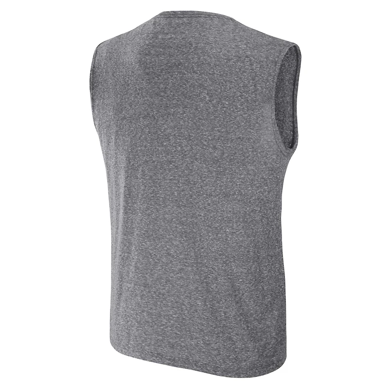 Men's Darius Rucker Collection by Fanatics Charcoal San Francisco Giants Relaxed-Fit Muscle Tank Top