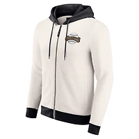 Men's Darius Rucker Collection by Fanatics  Cream San Francisco Giants Polar Fleece Full-Zip Hoodie
