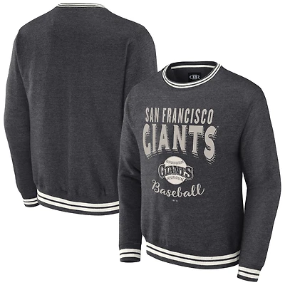 Collection Darius Rucker pour hommes par Fanatics Heather Charcoal San Francisco Giants Sweat-shirt vintage