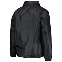 Veste coupe-vent raglan à bouton-pression pour hommes Dunbrooke noire des Giants de San Francisco
