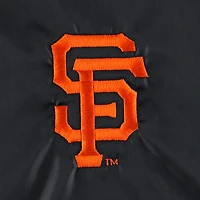 Veste coupe-vent raglan à bouton-pression pour hommes Dunbrooke noire des Giants de San Francisco