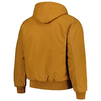 Veste à capuche entièrement zippée Dunbrooke Brown San Francisco Giants Dakota Work pour hommes