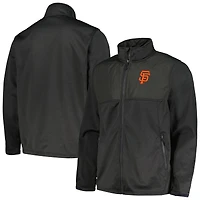 Veste entièrement zippée Dunbrooke Heather Black San Francisco Giants Explorer pour hommes