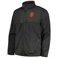 Veste entièrement zippée Dunbrooke Heather Black San Francisco Giants Explorer pour hommes