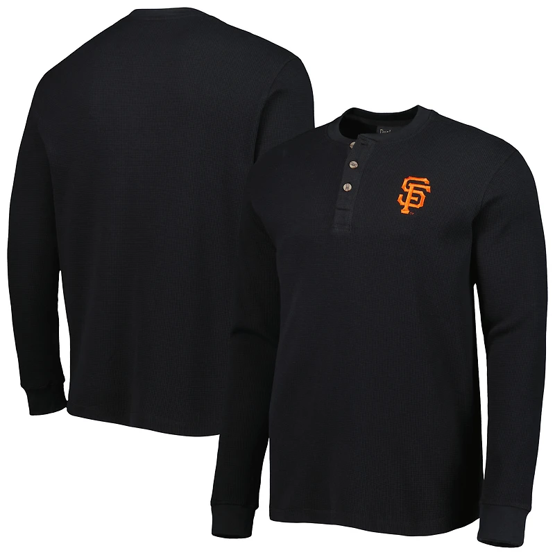 T-shirt à manches longues Dunbrooke San Francisco Giants Maverick noir pour homme