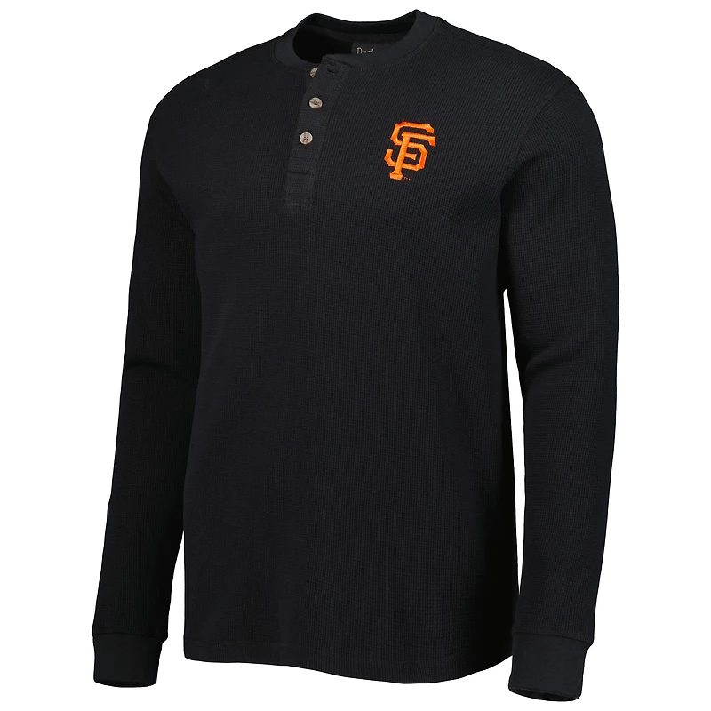 T-shirt à manches longues Dunbrooke San Francisco Giants Maverick noir pour homme