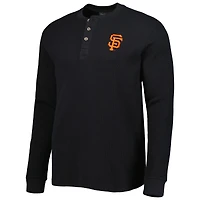 T-shirt à manches longues Dunbrooke San Francisco Giants Maverick noir pour homme