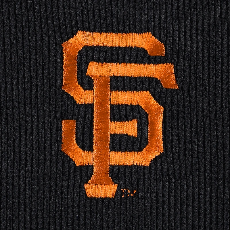 T-shirt à manches longues Dunbrooke San Francisco Giants Maverick noir pour homme