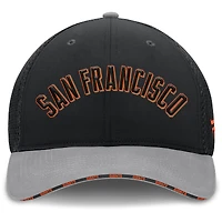 Men's Fanatics Black/Gray San Francisco Giants Pennant Flex Hat