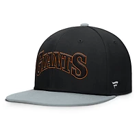 Men's Fanatics  Black/Gray San Francisco Giants Yard Fitted Hat