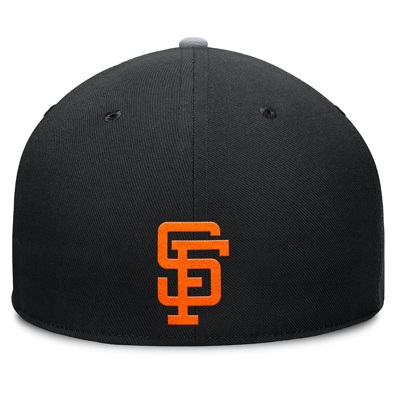 Men's Fanatics  Black/Gray San Francisco Giants Yard Fitted Hat