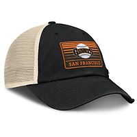 Men's Fanatics  Black/Natural San Francisco Giants Cooperstown Collection Eastbound Mesh Adjustable Hat