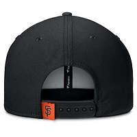 Men's Fanatics Black/Orange San Francisco Giants Clubhouse Splitter Snapback Hat