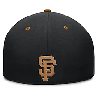 Men's Fanatics Black/Tan San Francisco Giants Splinter Fitted Hat