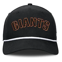 Casquette ajustable en forme de A Clubhouse Foul Ball Fanatics pour homme, noire, San Francisco Giants