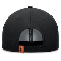 Casquette ajustable en forme de A Clubhouse Foul Ball Fanatics pour homme, noire, San Francisco Giants