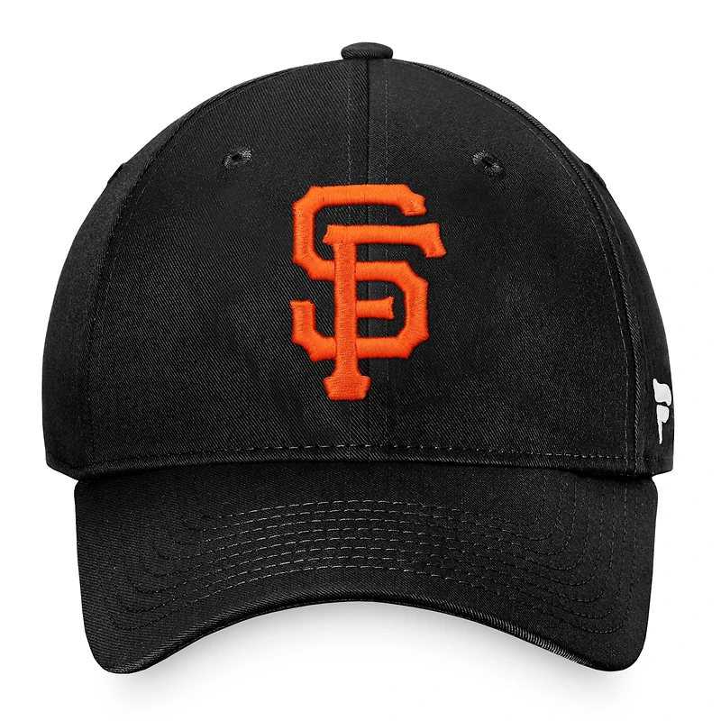 Men's Fanatics Black San Francisco Giants Core Adjustable Hat
