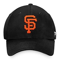 Men's Fanatics Black San Francisco Giants Core Adjustable Hat