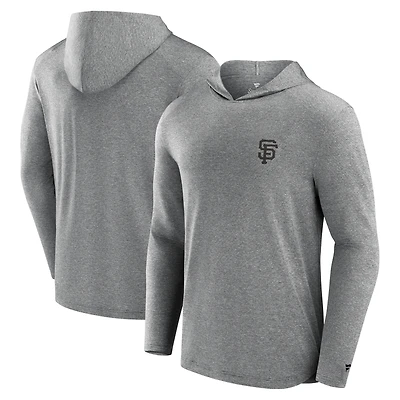 T-shirt à capuche léger Fanatics pour hommes, noir, San Francisco Giants Front Office Tech