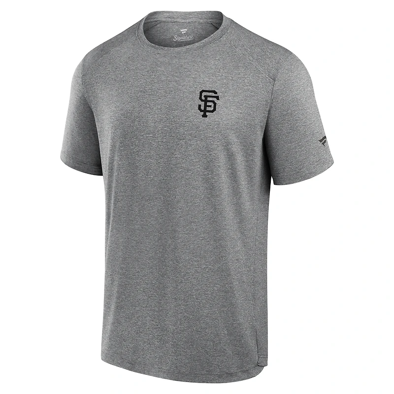 Men's Fanatics Black San Francisco Giants Front Office Tech T-Shirt
