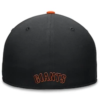 Men's Fanatics Black San Francisco Giants Fundamental Tri-Script Fitted Hat