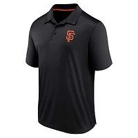 Polo haut de gamme noir San Francisco Giants Fanatics pour hommes