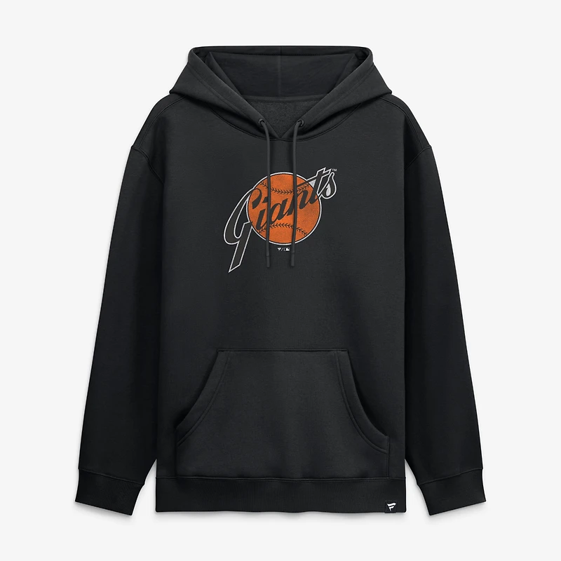 Sweat à capuche Fanatics noir San Francisco Giants Legacy pour homme