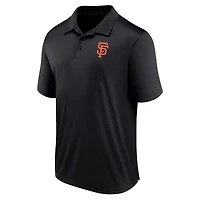 Men's Fanatics Black San Francisco Giants Logo Polo