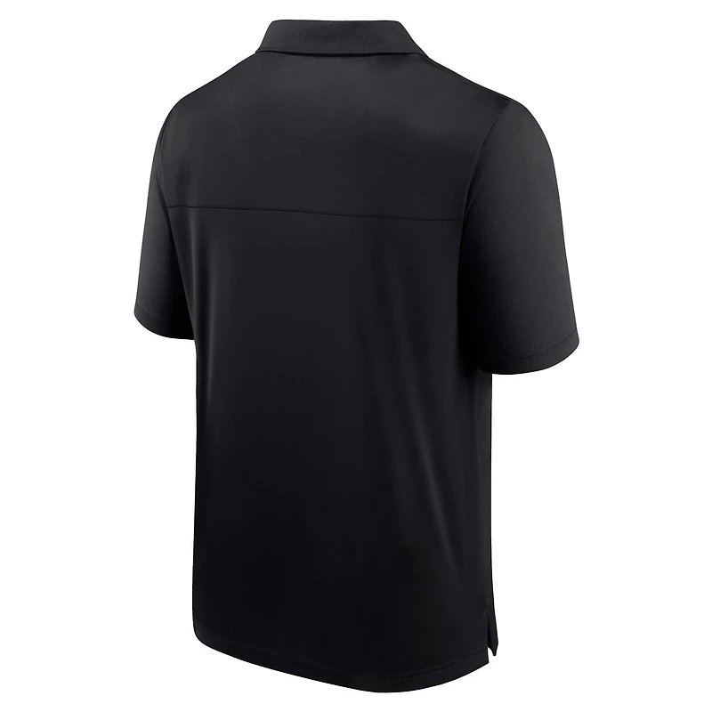 Men's Fanatics Black San Francisco Giants Logo Polo