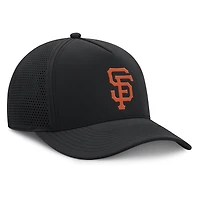 Men's Fanatics Black San Francisco Giants Perforated Adjustable Hat