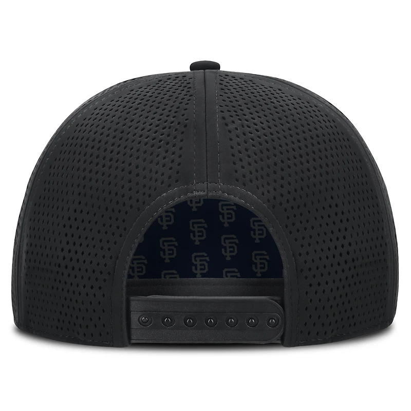 Men's Fanatics Black San Francisco Giants Perforated Adjustable Hat