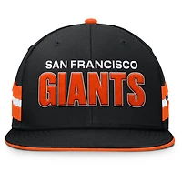Men's Fanatics  Black San Francisco Giants Pick Off Fitted Hat