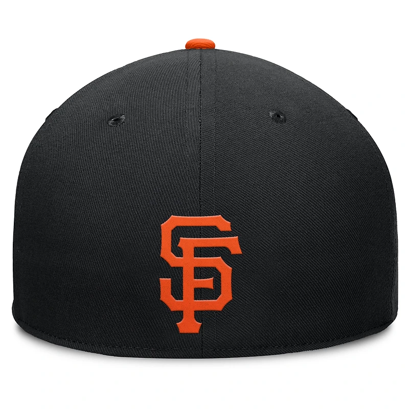 Men's Fanatics Black San Francisco Giants Pick Off Fitted Hat