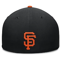 Men's Fanatics  Black San Francisco Giants Pick Off Fitted Hat