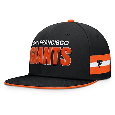 Casquette ajustée noire San Francisco Giants Pick Off pour homme de Fanatics