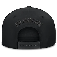Casquette ajustable Fanatics noire pour homme des Giants de San Francisco Platoon