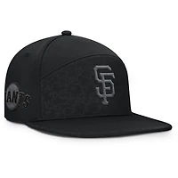 Casquette ajustable Fanatics noire pour homme des Giants de San Francisco Platoon