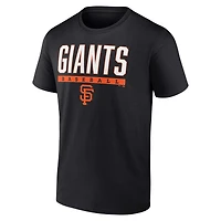 Men's Fanatics Black San Francisco Giants Power Hit T-Shirt