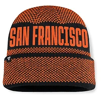 Men's Fanatics Black San Francisco Giants Rotation Cuffed Knit Hat