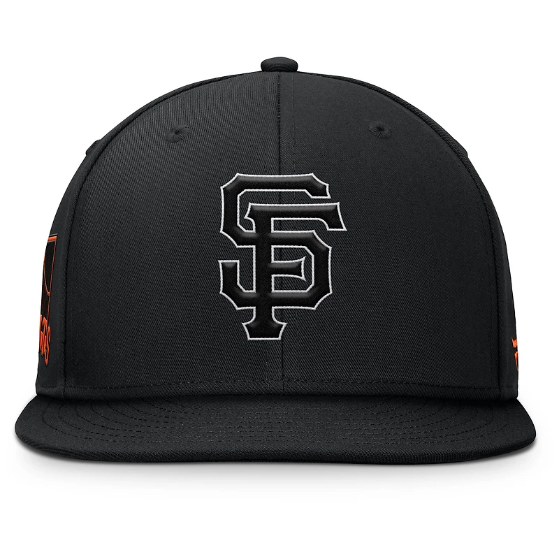 Men's Fanatics Black San Francisco Giants Walk-Off Bullpen Snapback Hat