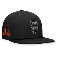 Men's Fanatics Black San Francisco Giants Walk-Off Bullpen Snapback Hat