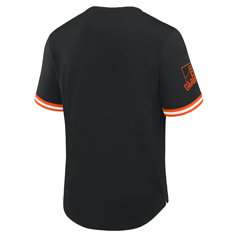 Men's Fanatics Black San Francisco Giants Walk Off Shirt